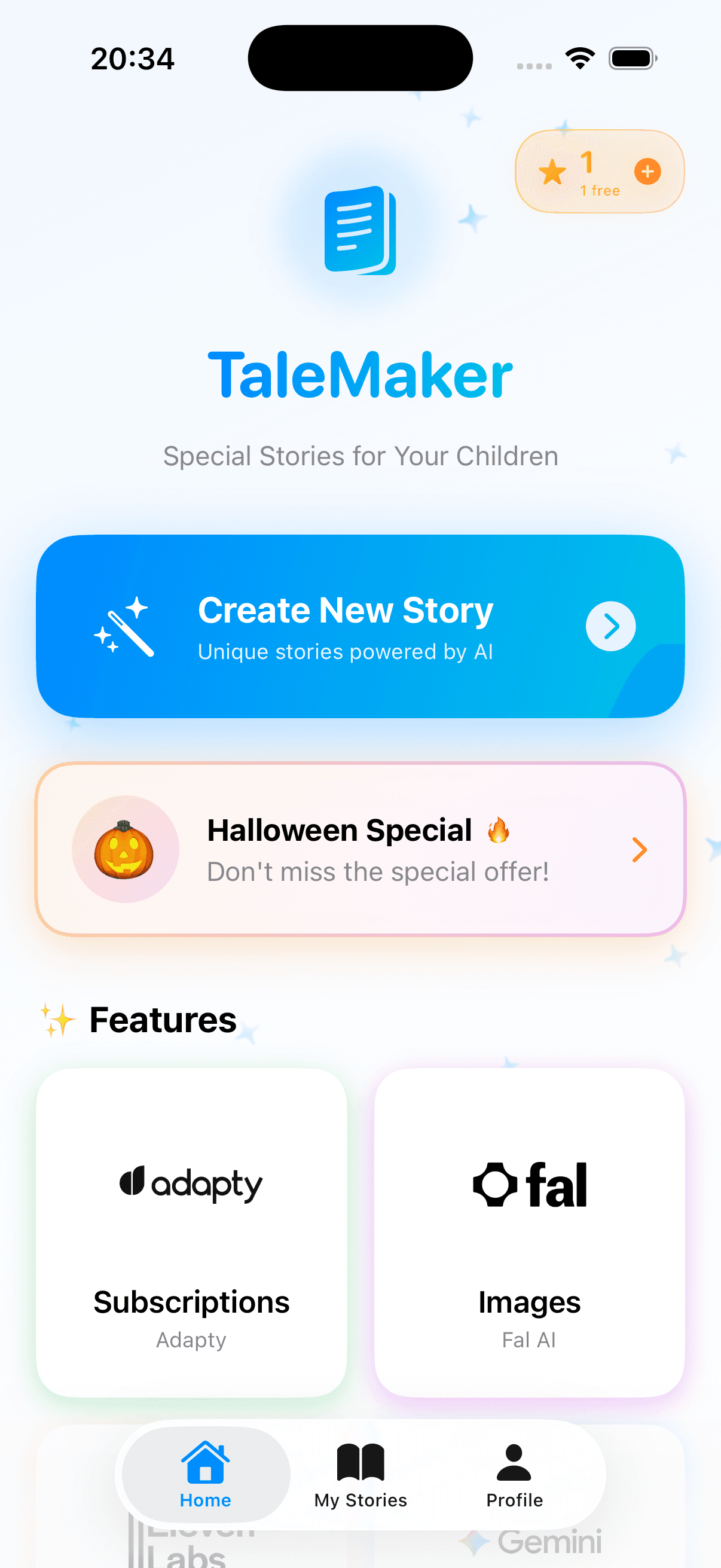 TaleMaker App Screenshot 1